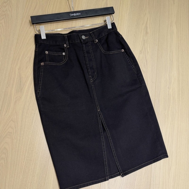 YSL Denim Skirt 