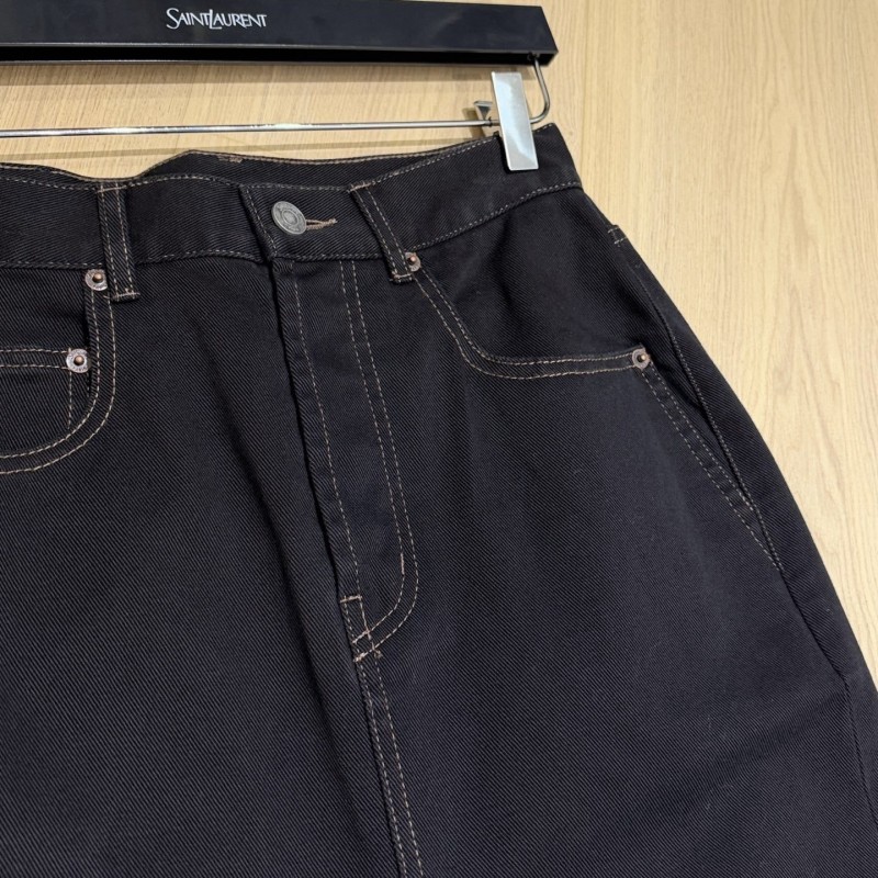 YSL Denim Skirt 