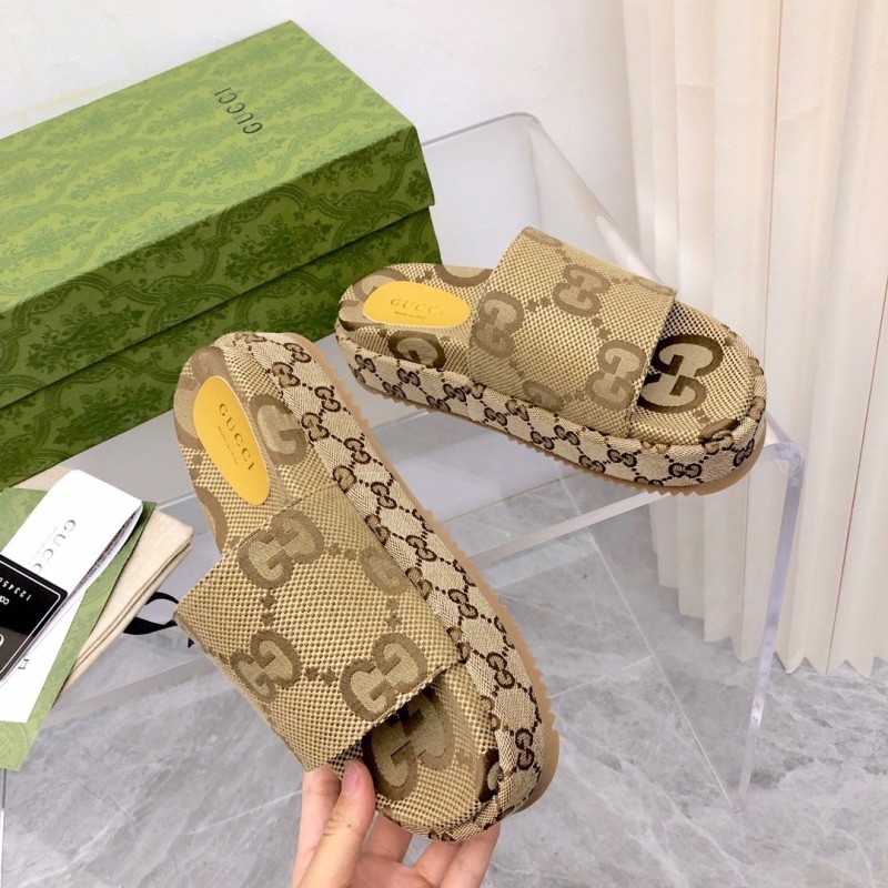 Gucci Shoes厚底拖鞋