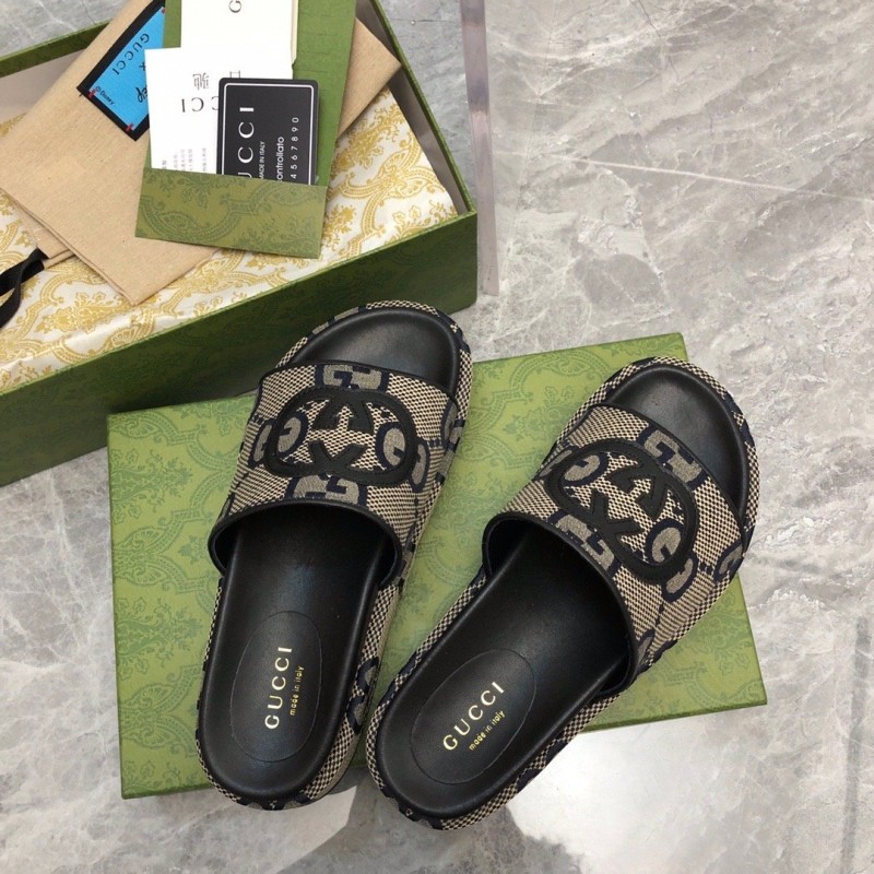 Gucci Shoes厚底拖鞋