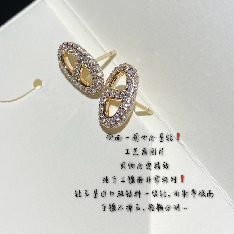 Hermes Necklace, Earring