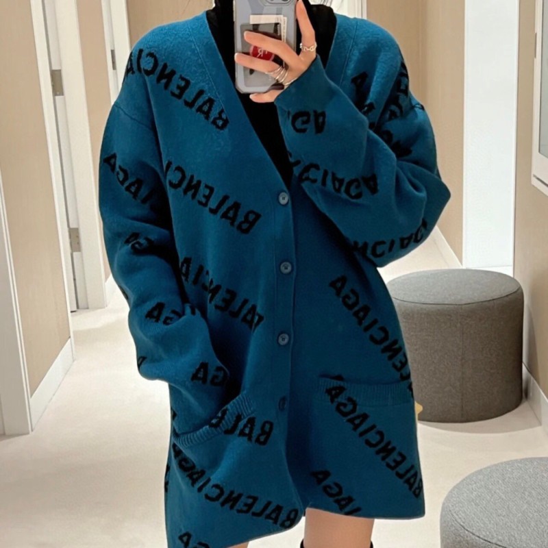 Balenciaga Unisex Sweater Coat