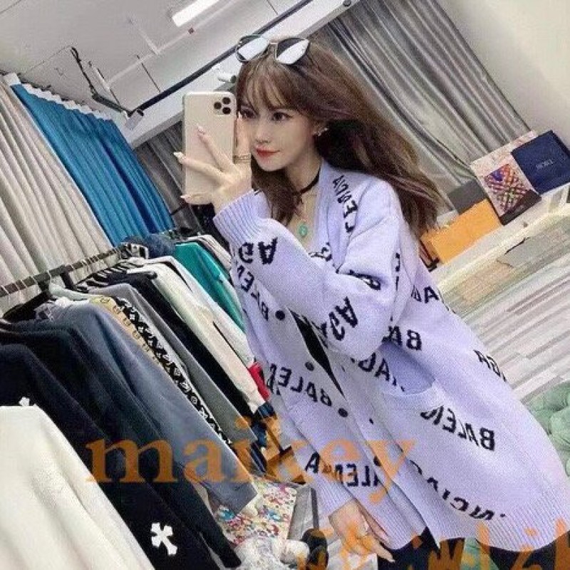 Balenciaga Unisex Sweater Coat