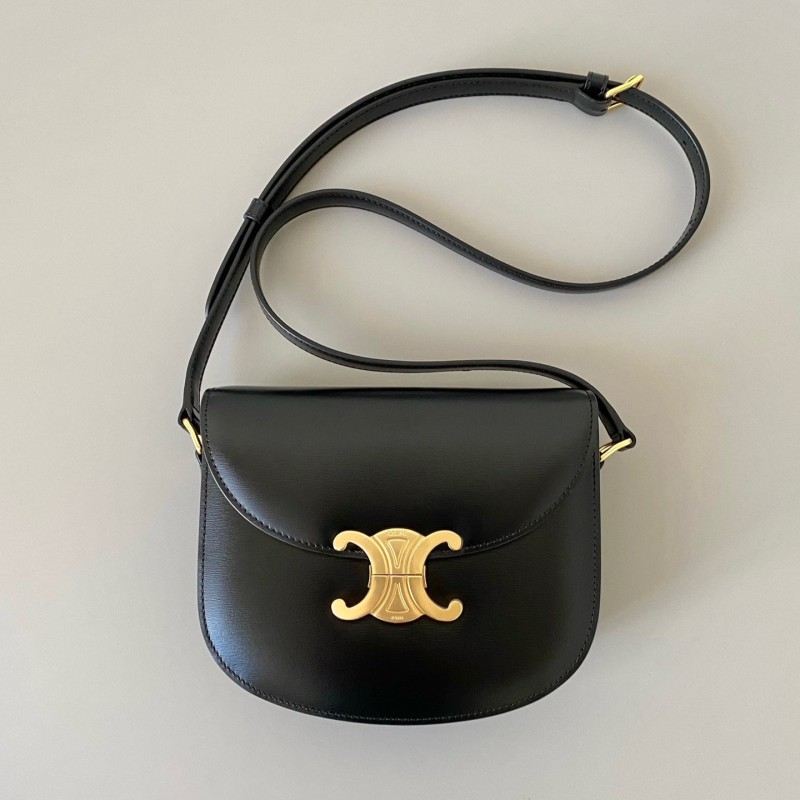 Celine 凯旋门马鞍包