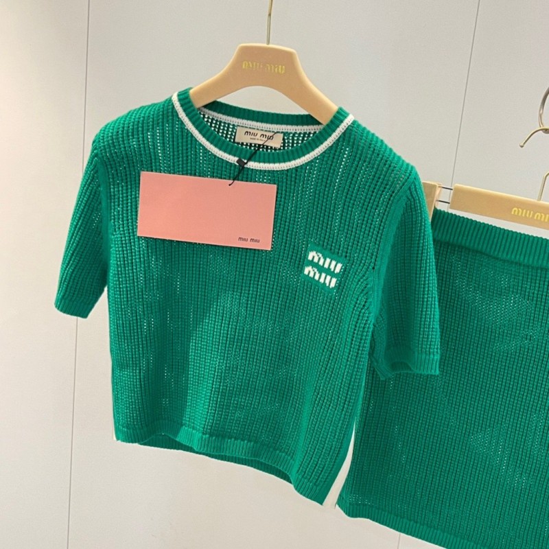 MiuMiu Knit Dress Set