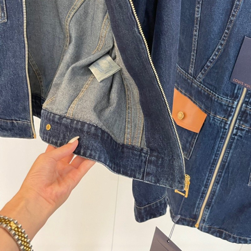 LV Denim Jacket / Denim Dress Set
