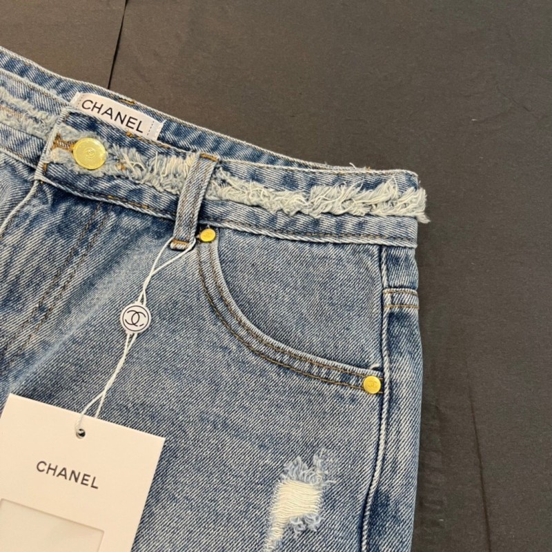 Chanel Denim Shorts