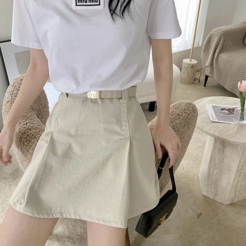 MiuMiu Denim Jacket / Skirt 