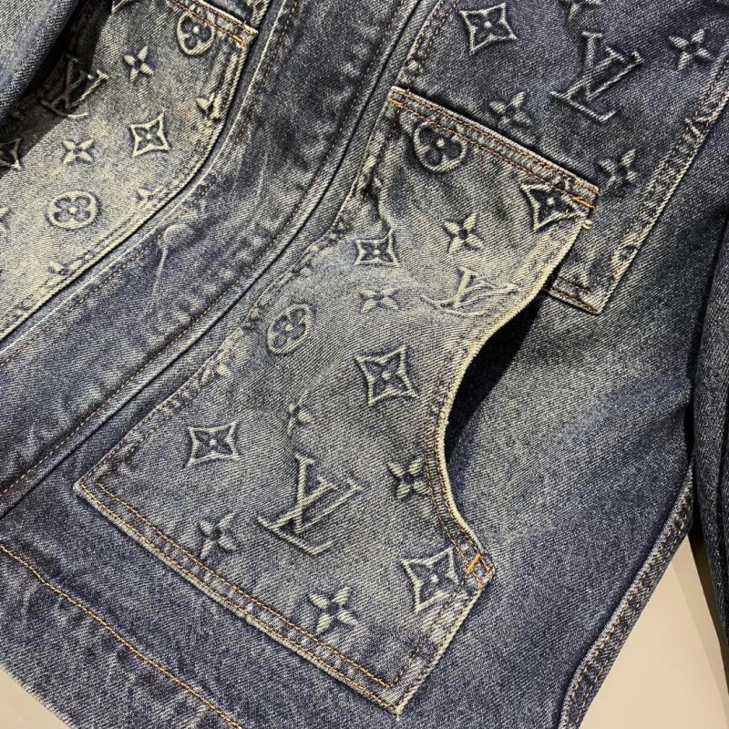 LV Unisex Denim Jacket