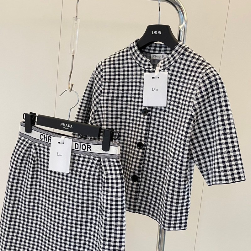 Dior Knit Dress Set