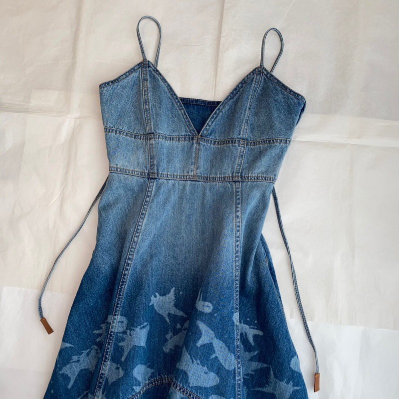 Loewe Shoulder Strap Dress Set