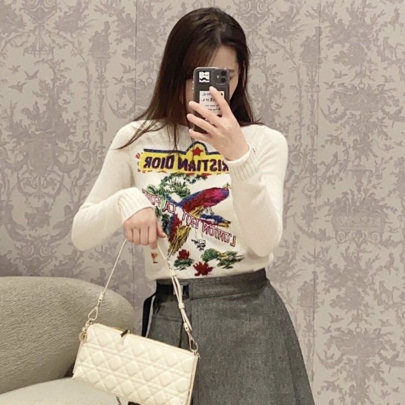 Dior Long Sleeves Cashmere Sweater