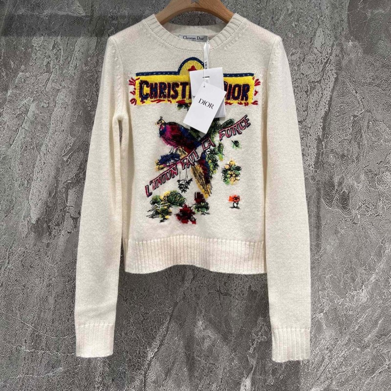 Dior Long Sleeves Cashmere Sweater